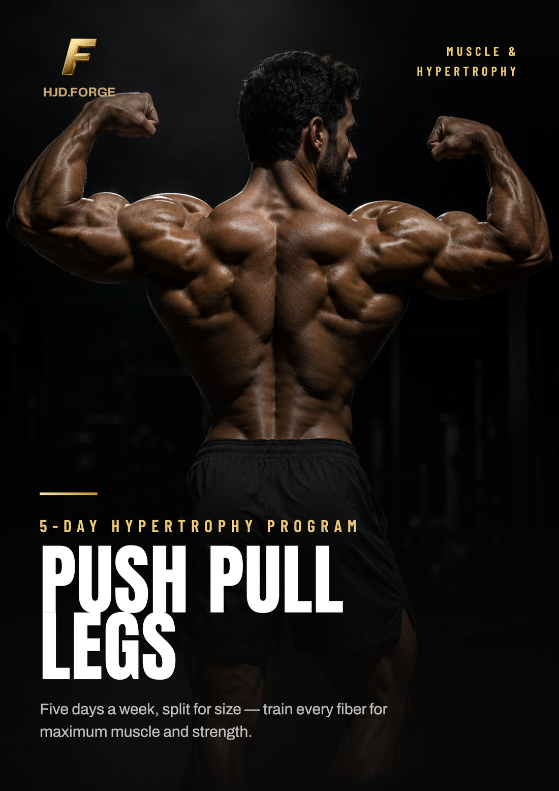 Push, Pull, Legs 5 days a week