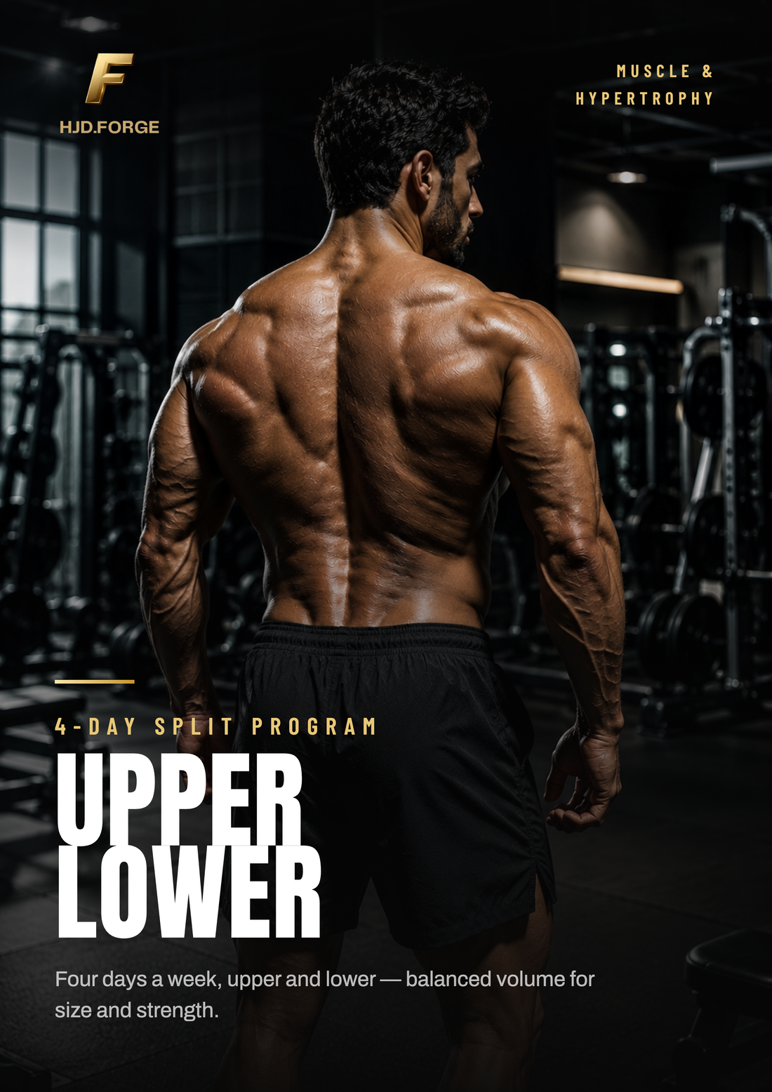 Upper/Lower Split 4 days a week